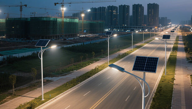 Solar Street Light Poles